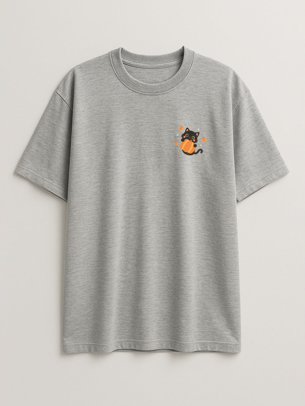 Pumpkitty - Regular/Oversized T-shirt
