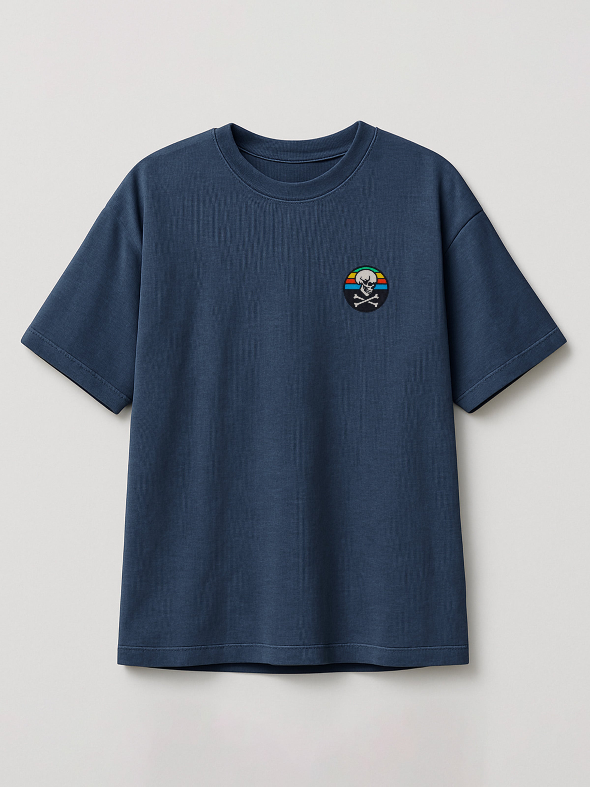 Skull Patch - Regular/Oversized T-shirt