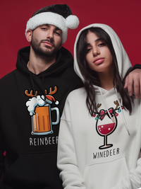 Couples Therapy - Winedeer - Unisex Premium Hoodie by inspire.inc