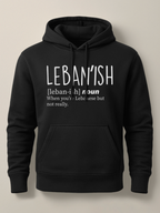 Leban'ish - Hoodie Light Black by inspire.inc