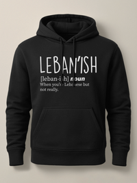 Leban'ish - Hoodie Light Black by inspire.inc