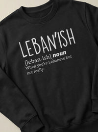 Leban'ish - Regular/Oversized Sweatshirt by inspire.inc