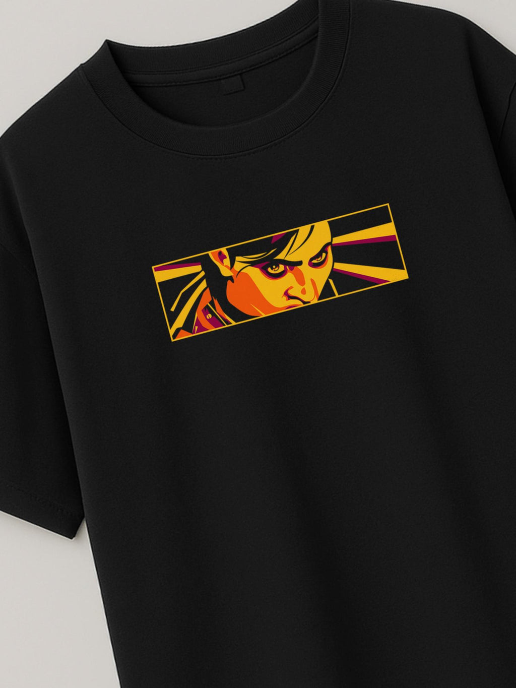 Action Frame / Arcane - Hot and Cold - Regular/Oversized T-shirt by inspire.inc