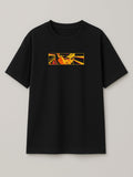 Action Frame / Arcane - Hot and Cold - Regular/Oversized T-shirt Oversized Black by inspire.inc