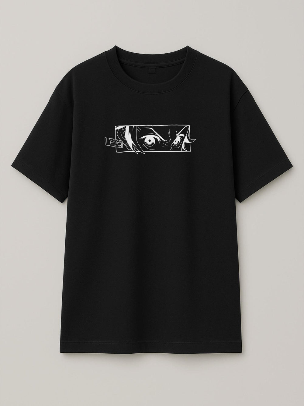 Action Frame / Demon Slayer - Slayer Gaze - Regular/Oversized T-shirt Oversized Black by inspire.inc
