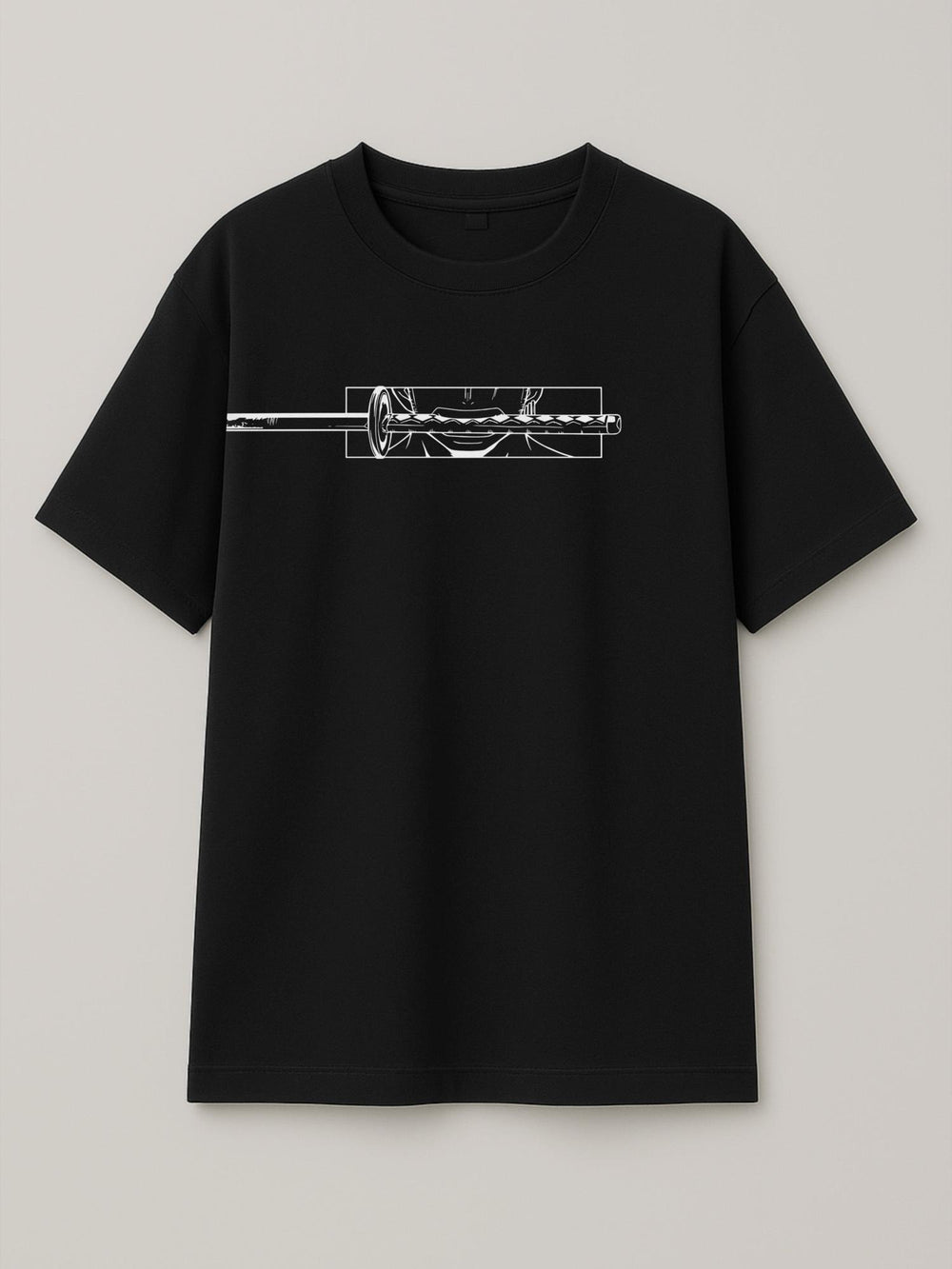 Action Frame / One Piece - Unstoppable - Regular/Oversized T-shirt Oversized Black by inspire.inc