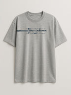 Action Frame / One Piece - Unstoppable - Regular/Oversized T-shirt Oversized Light Heather Gray by inspire.inc