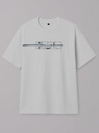 Action Frame / One Piece - Unstoppable - Regular/Oversized T-shirt Oversized White by inspire.inc