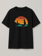 Batroun Retro Sunset - Regular/Oversized T-shirt