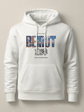 Beirut Cityscape - Hoodie Light Black by inspire.inc