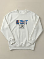 Beirut Cityscape - Regular/Oversized Sweatshirt Regular Fit White by inspire.inc