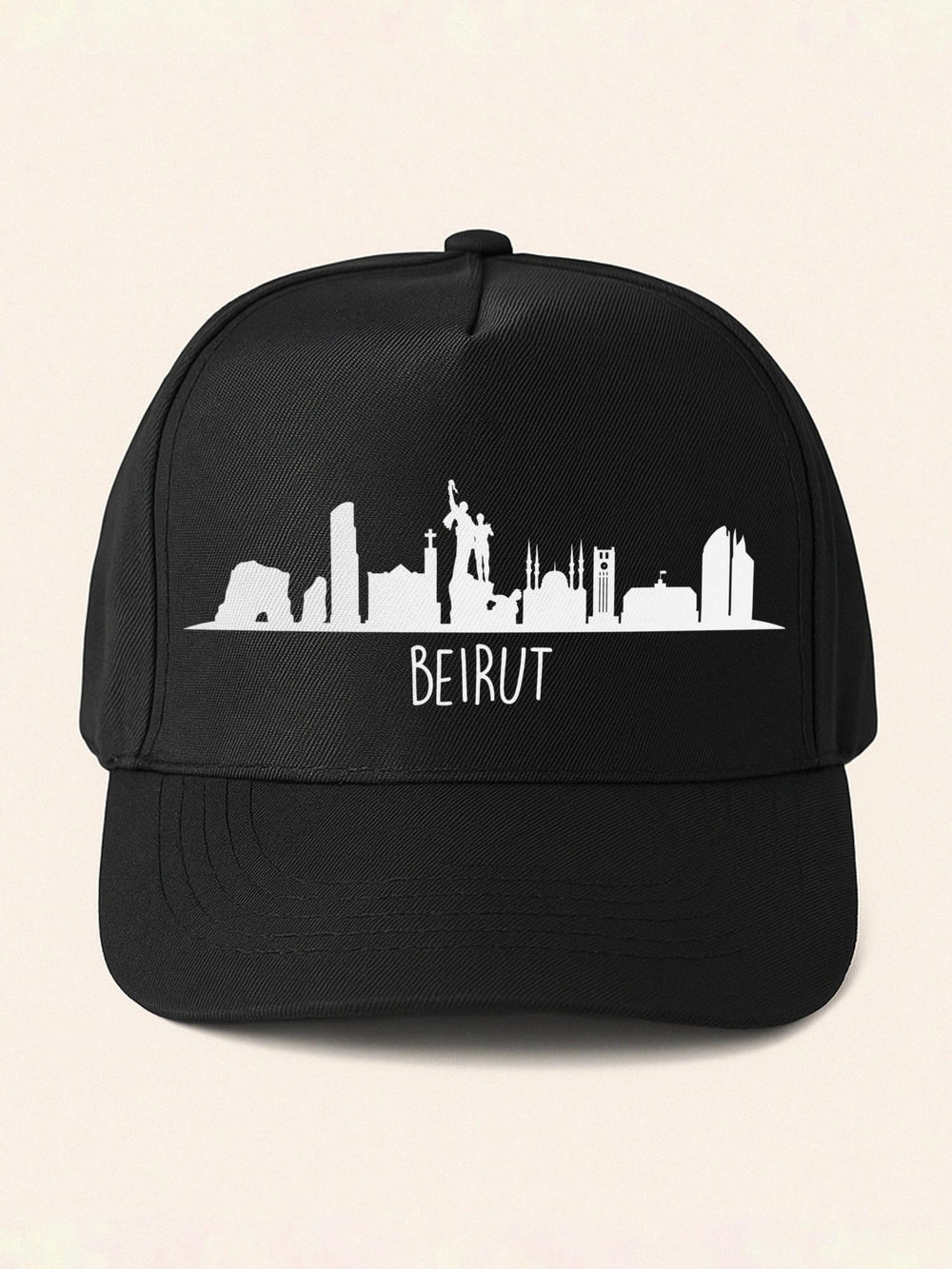 Beirut Skyline - Cap Black by inspire.inc
