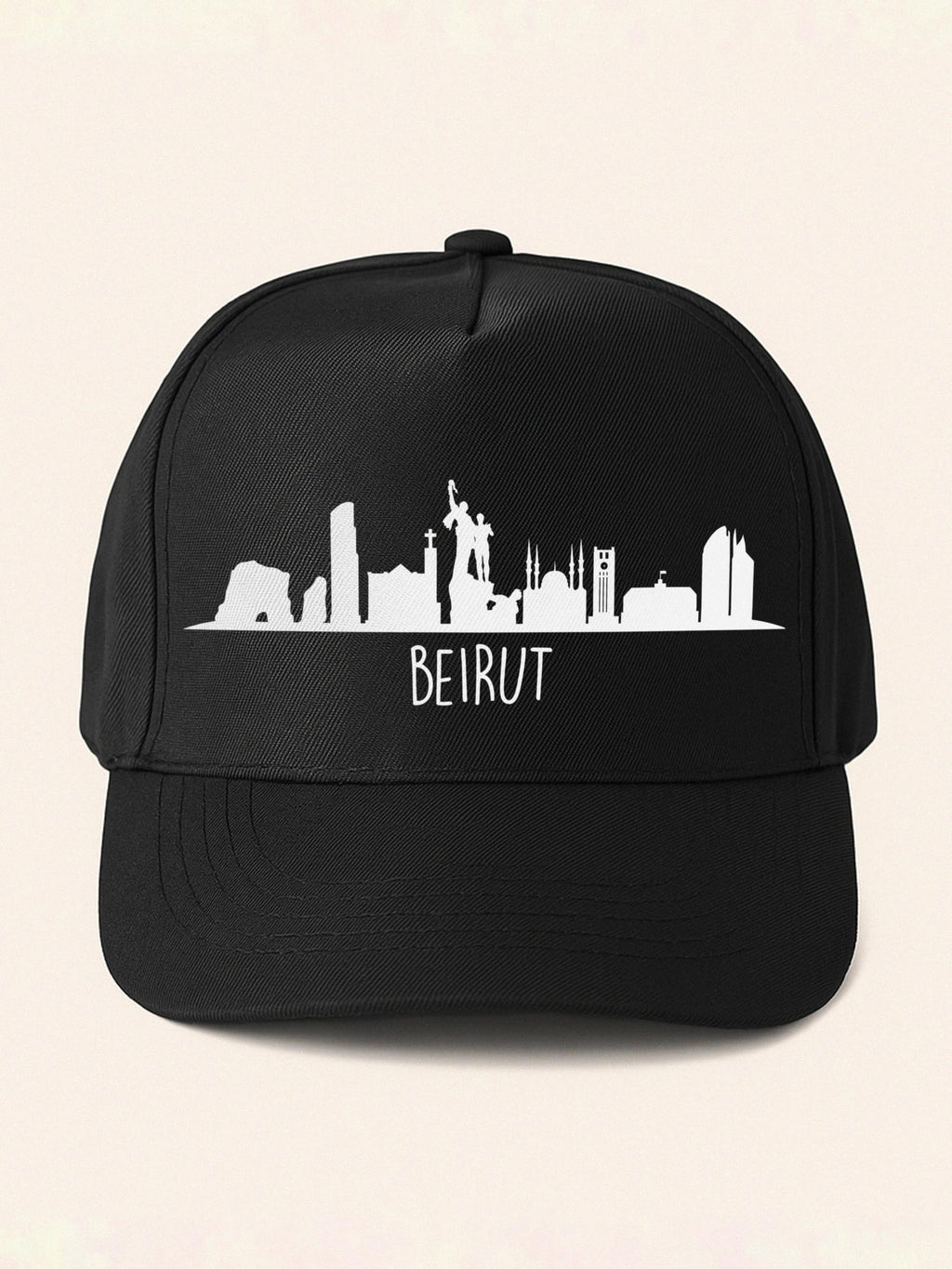 Beirut Skyline - Cap Black by inspire.inc