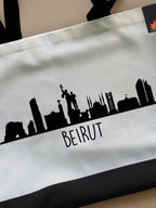 Beirut Skyline - Neo Tote Bag by inspire.inc