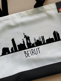 Beirut Skyline - Neo Tote Bag by inspire.inc
