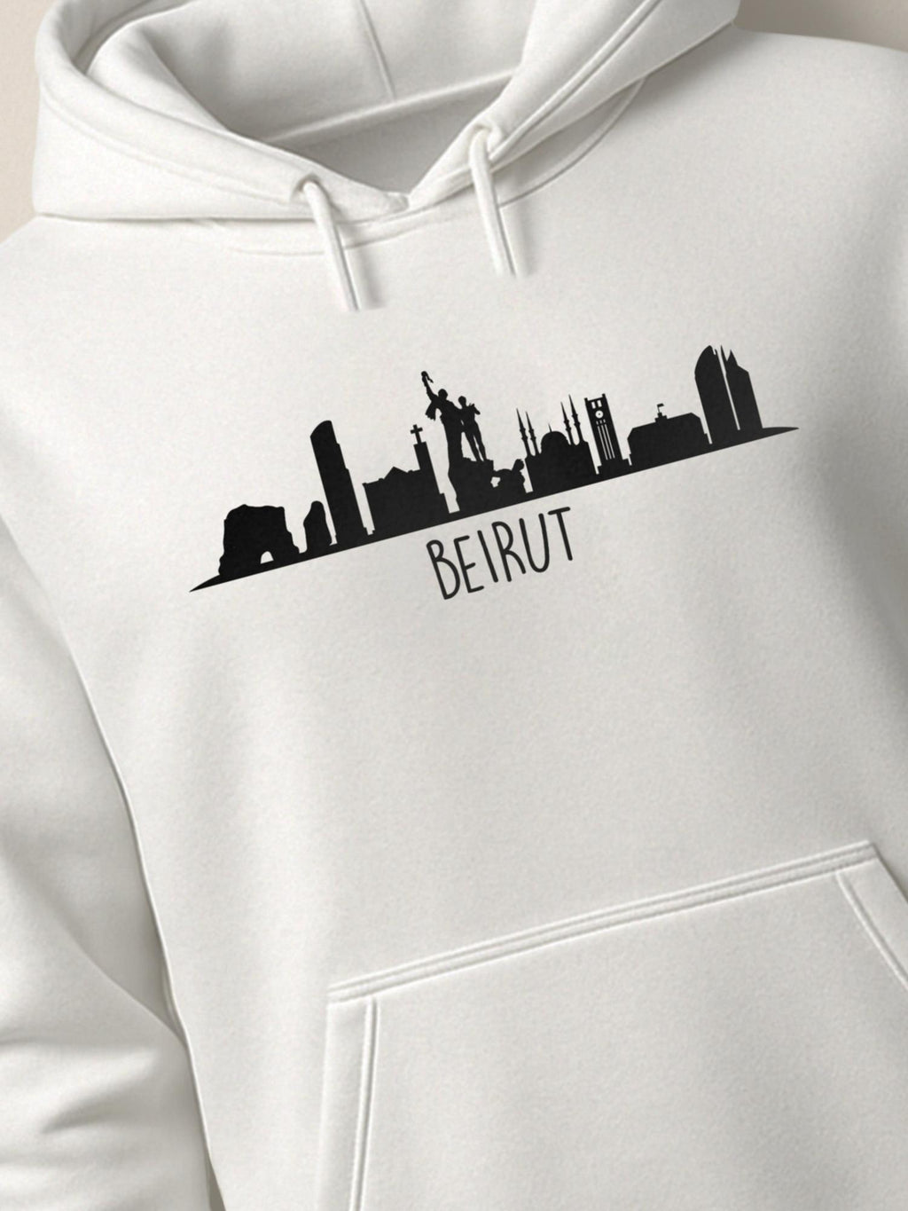Beirut Skyline - Unisex Premium Hoodie by inspire.inc
