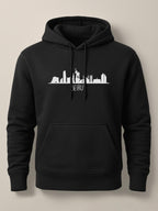 Beirut Skyline - Unisex Premium Hoodie Black S by inspire.inc