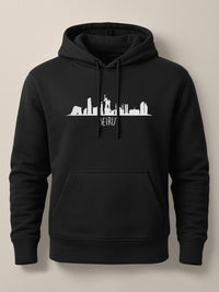 Beirut Skyline - Unisex Premium Hoodie Black S by inspire.inc