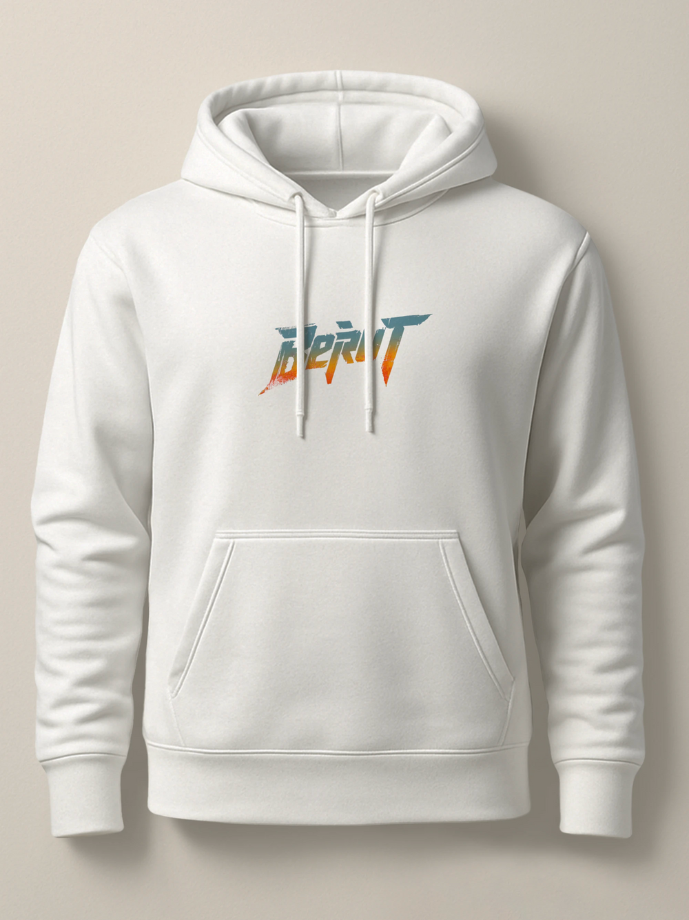Bold Beirut - Hoodie Light White by inspire.inc