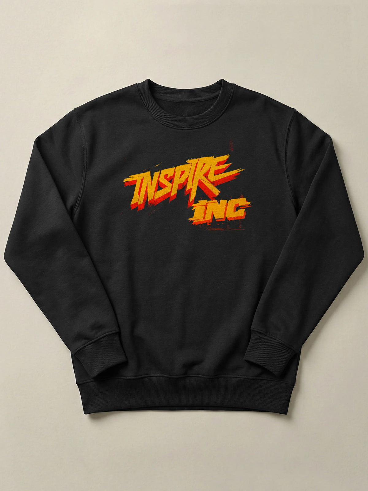 Bold Identity - Regular/Oversized Sweatshirt Black by inspire.inc