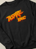 Bold Identity - Regular/Oversized Sweatshirt Black close-up by inspire.inc