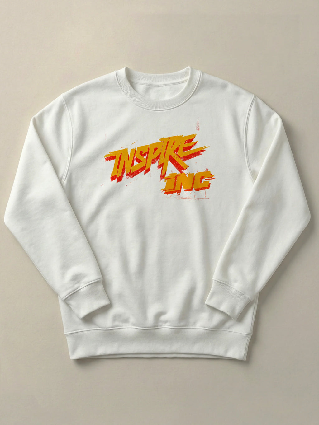 Bold Identity - Regular/Oversized Sweatshirt White by inspire.inc
