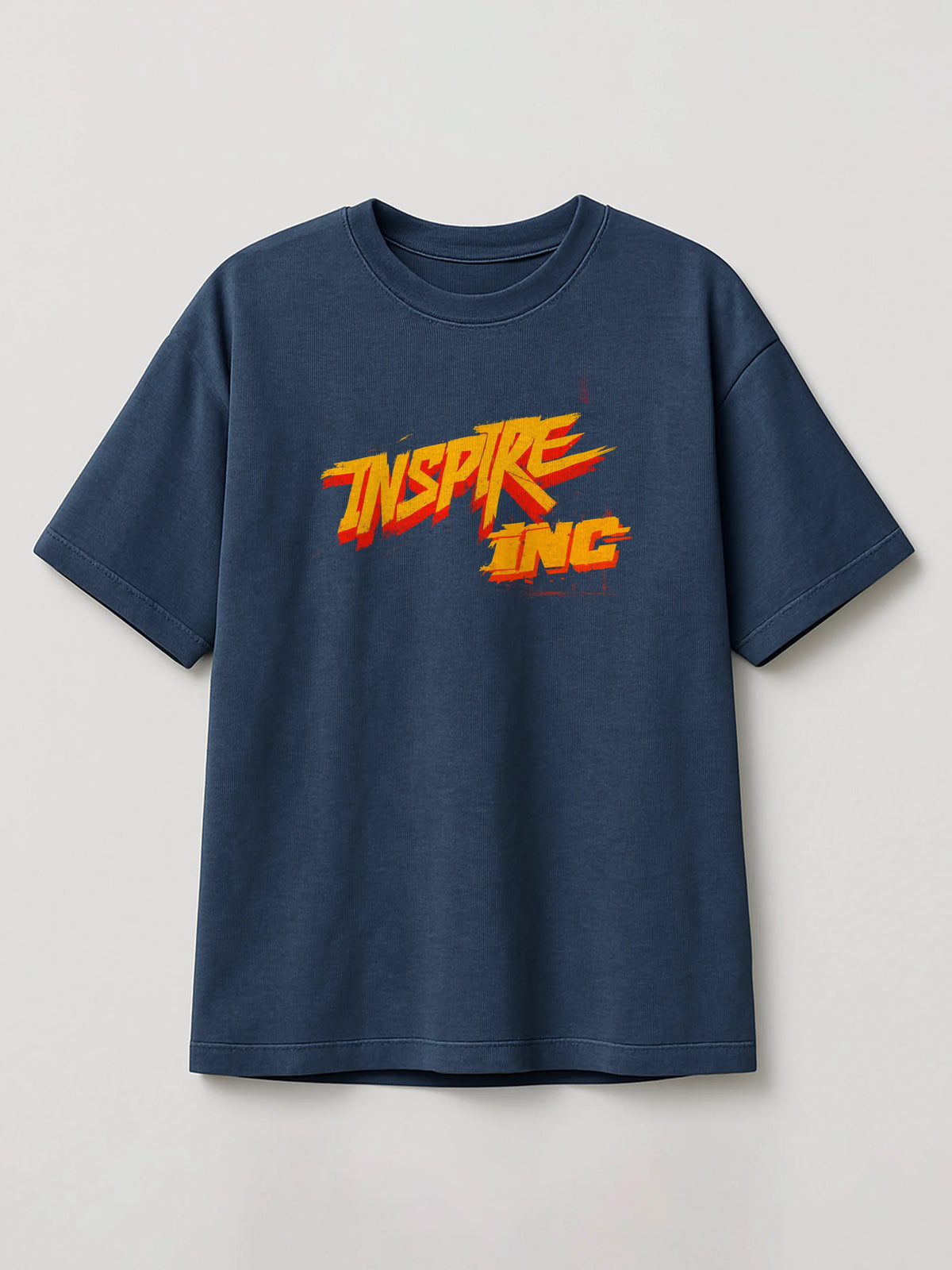 Bold Identity - Regular/Oversized T-shirt Heather Blue by inspire.inc