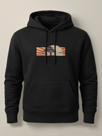 Cedar Japan Sunrise - Hoodie Light Black by inspire.inc