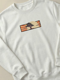 Cedar Japan Sunrise - Regular/Oversized Sweatshirt by inspire.inc