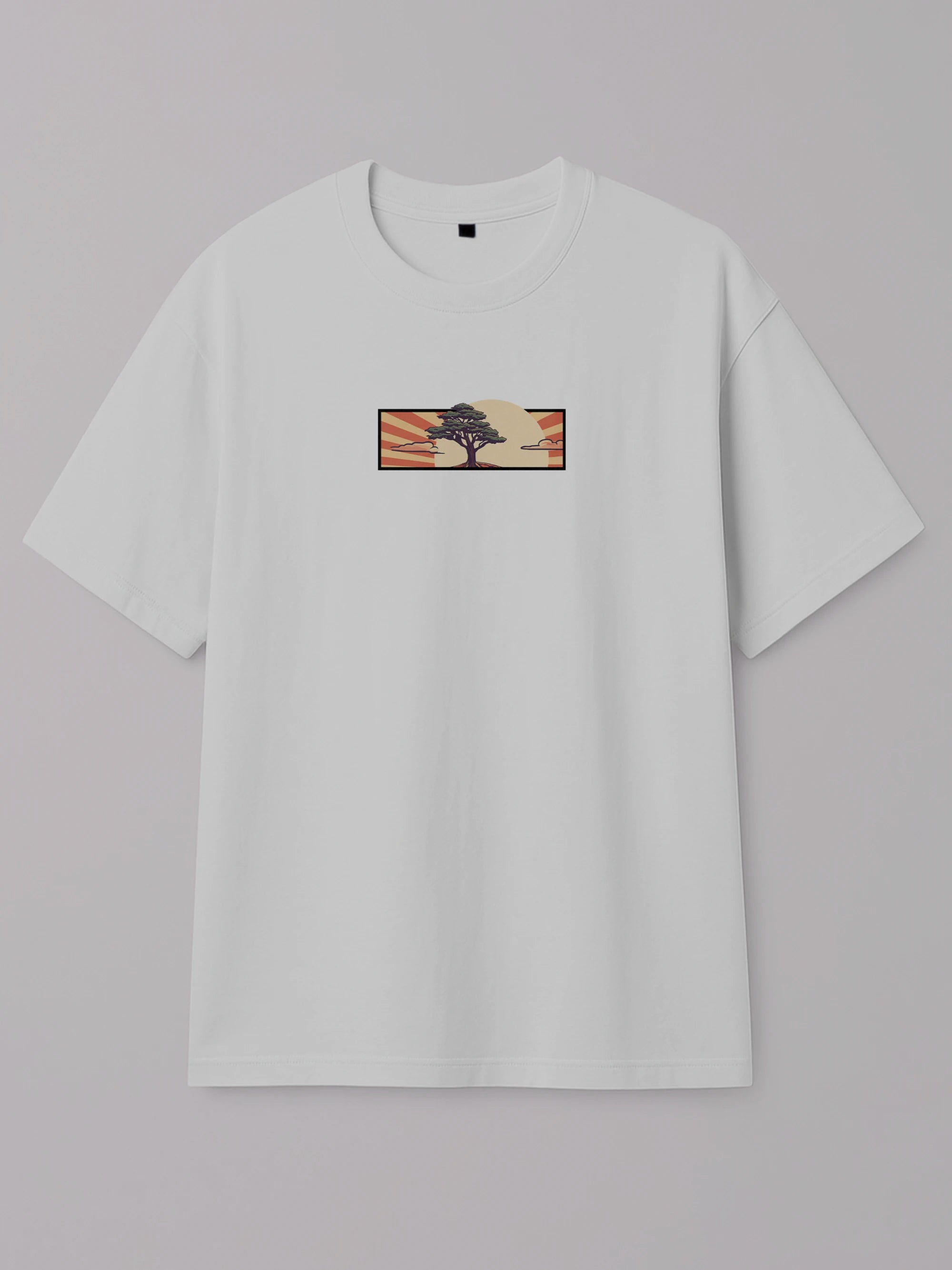 Cedar Japan Sunrise - Regular/Oversized T-shirt