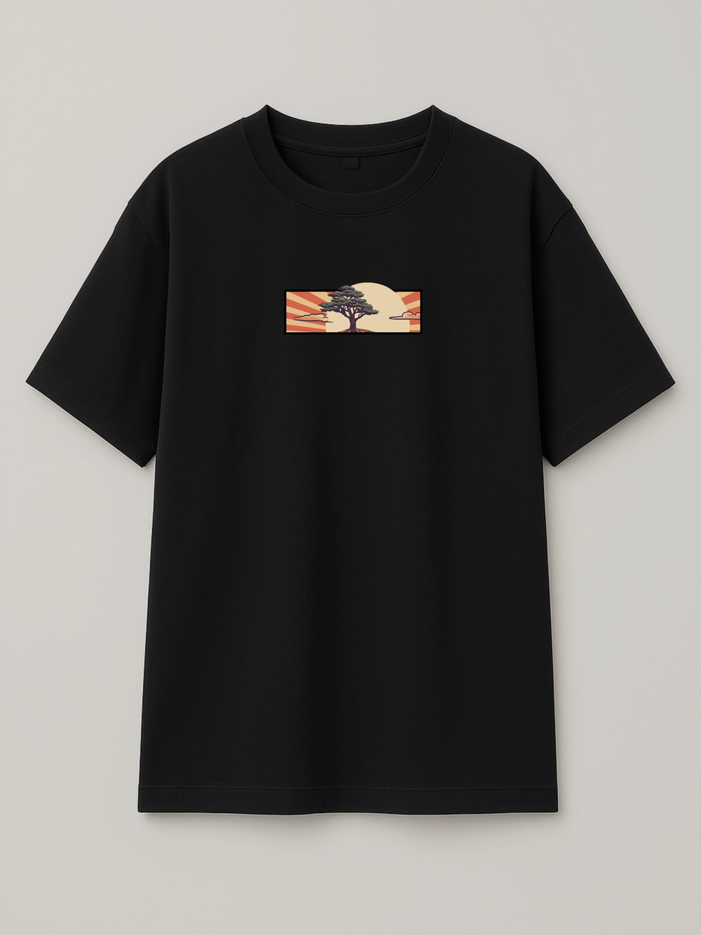 Cedar Japan Sunrise - Regular/Oversized T-shirt