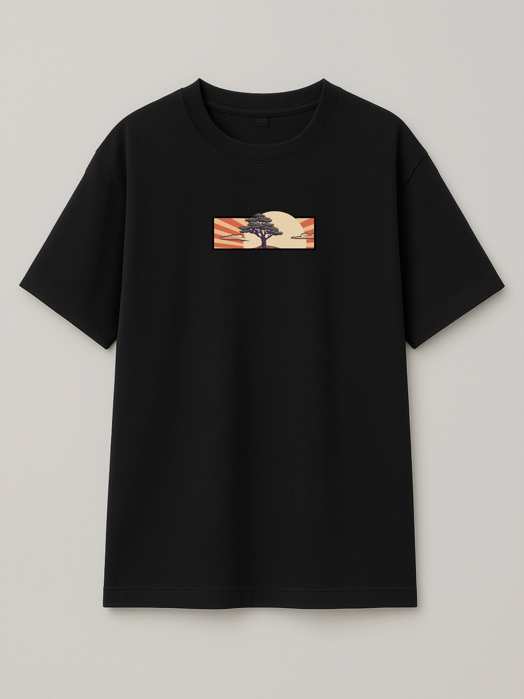 Cedar Japan Sunrise - Regular/Oversized T-shirt