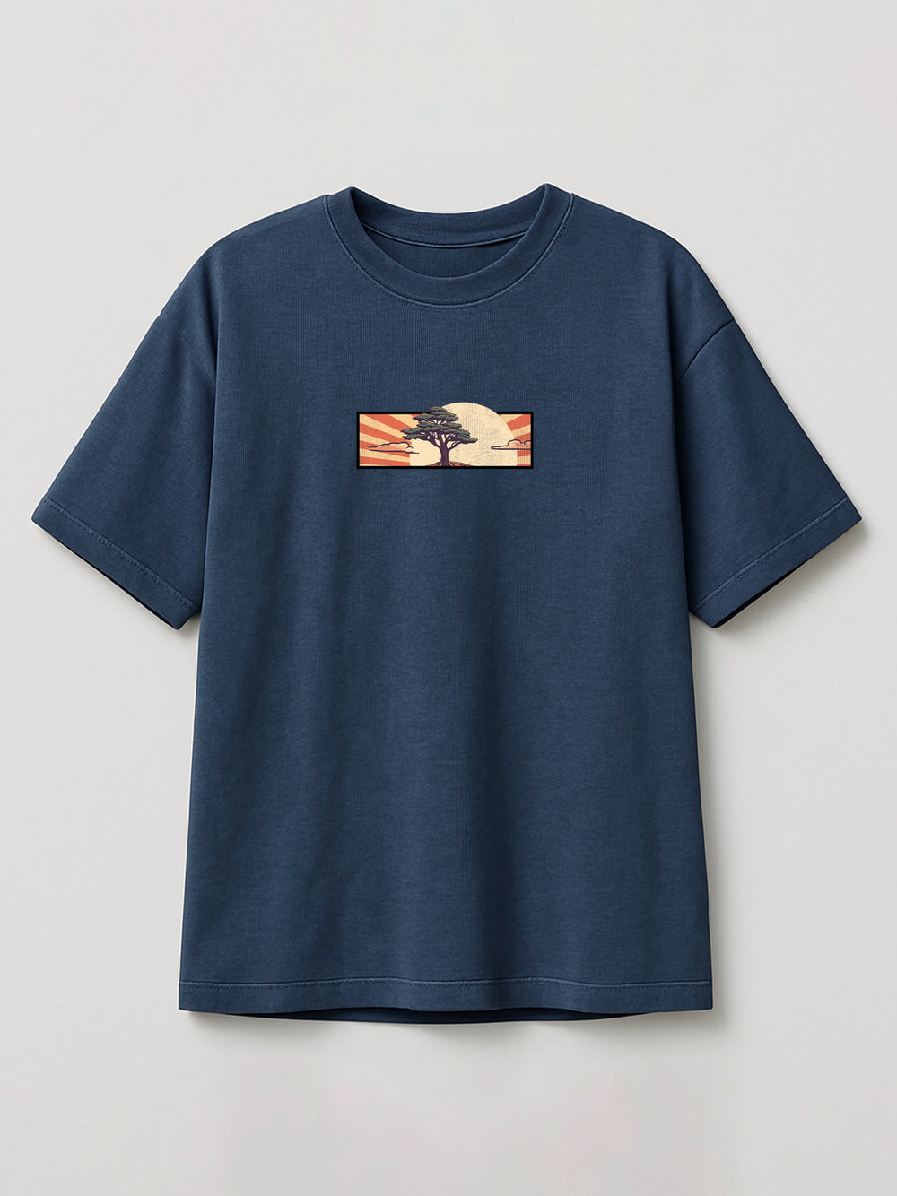 Cedar Japan Sunrise - Regular/Oversized T-shirt