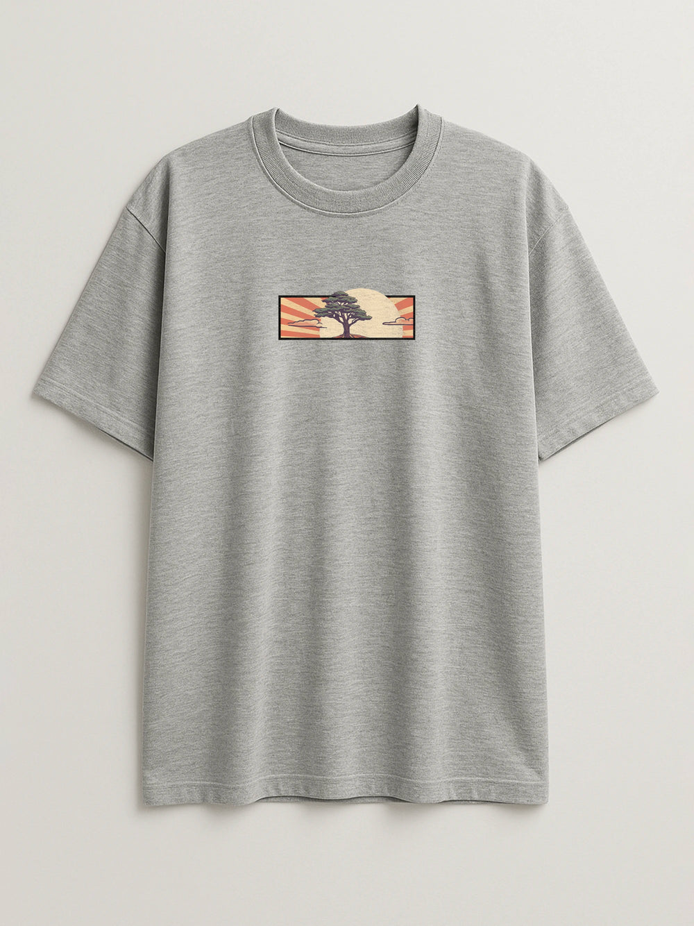 Cedar Japan Sunrise - Regular/Oversized T-shirt