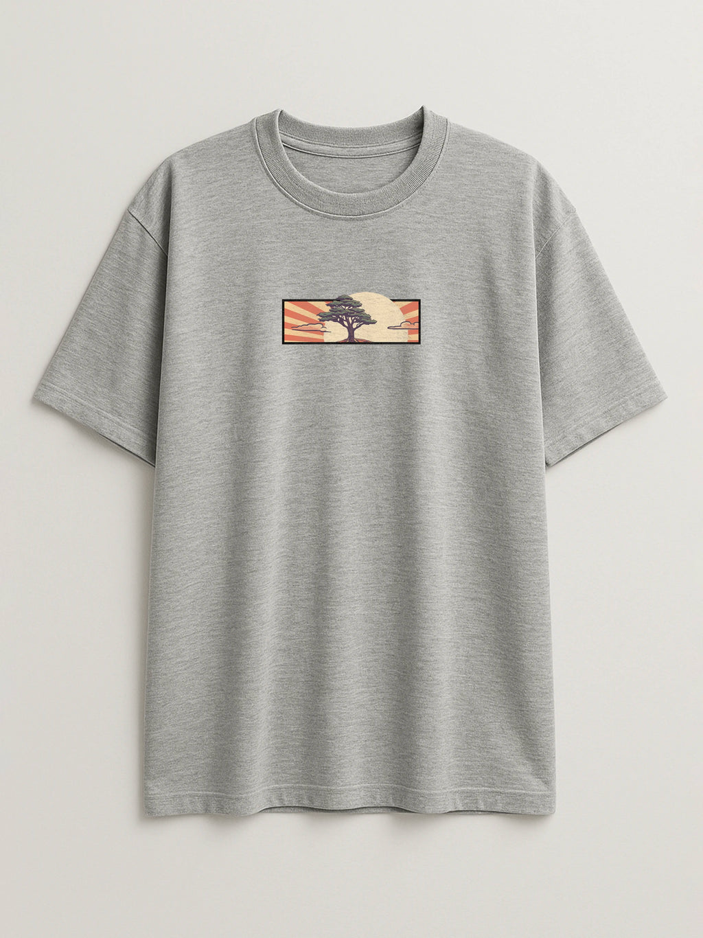 Cedar Japan Sunrise - Regular/Oversized T-shirt