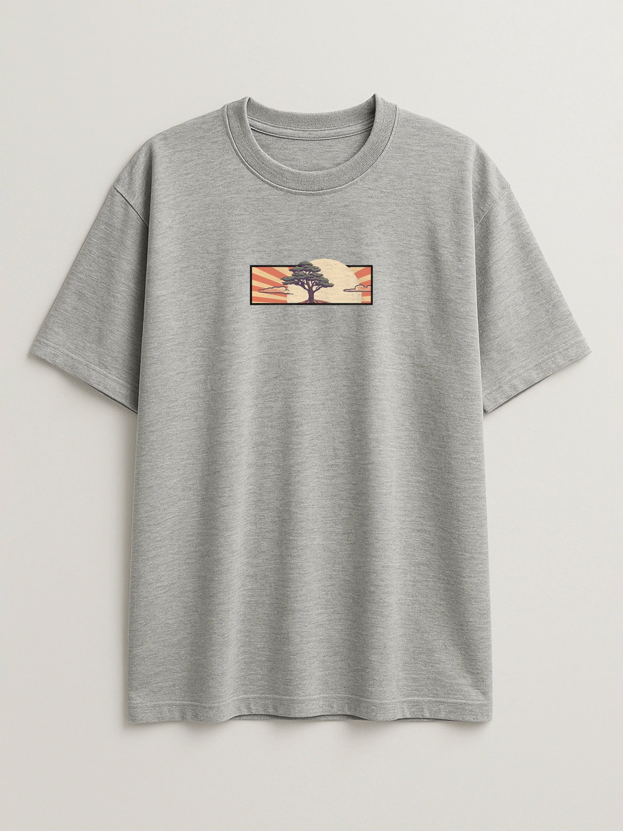 Cedar Japan Sunrise - Regular/Oversized T-shirt
