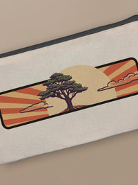 Cedar Japan Sunrise - Zipper Pouch by inspire.inc