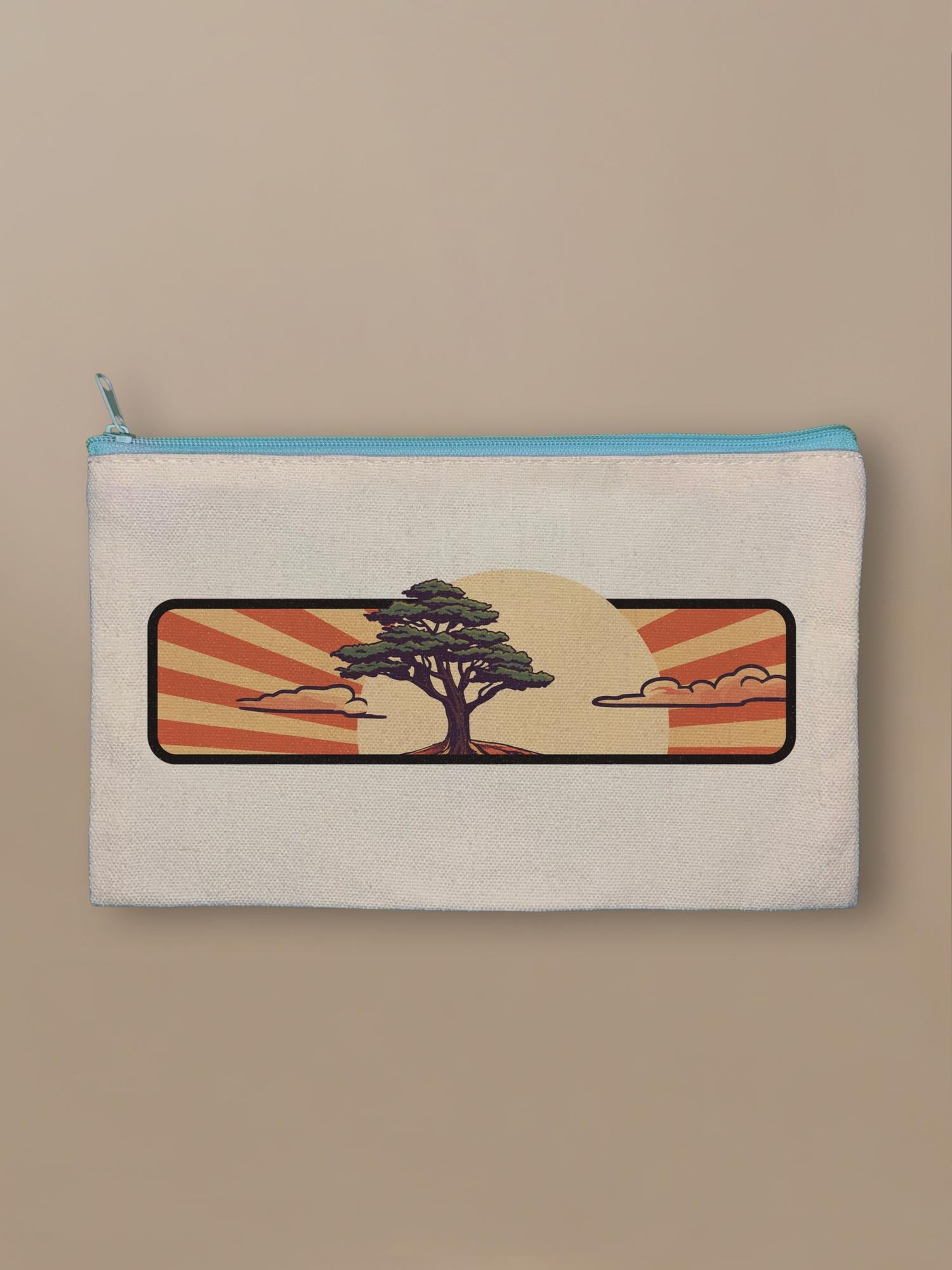Cedar Japan Sunrise - Zipper Pouch – inspire.inc
