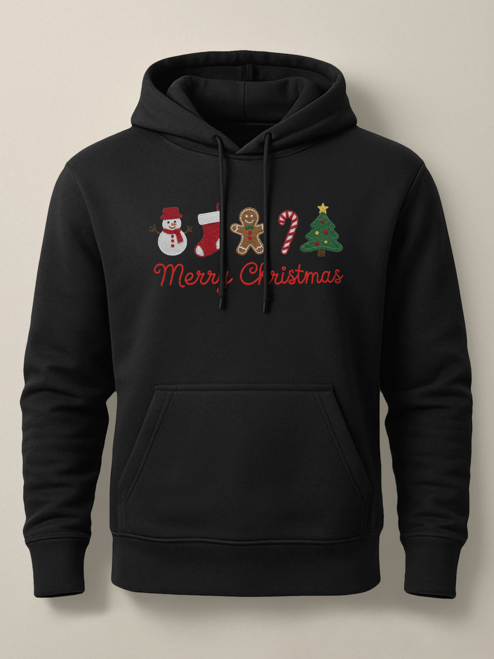 Christmas Icons - Unisex Premium Hoodie Light Black by inspire.inc