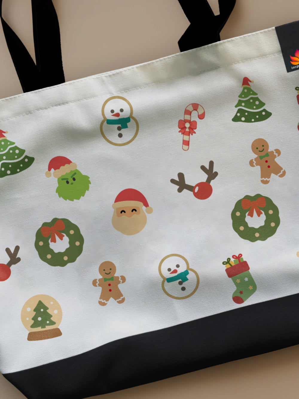 Christmas Minis Mix - Neo Tote Bag by inspire.inc