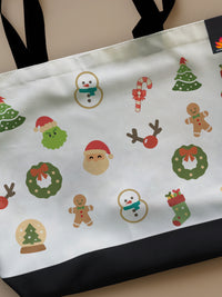 Christmas Minis Mix - Neo Tote Bag by inspire.inc