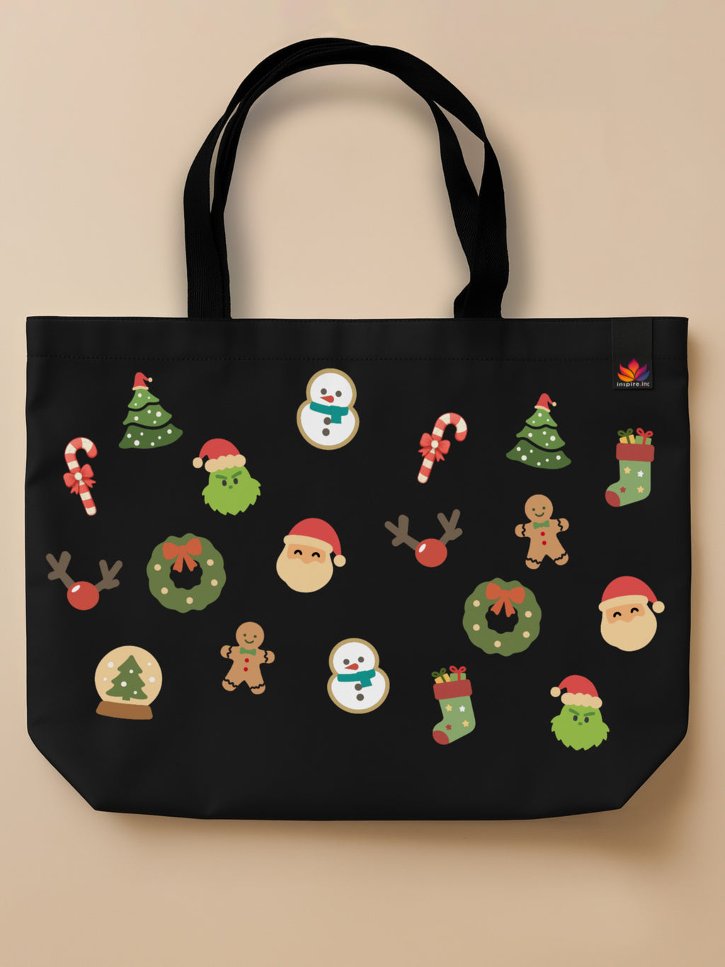 Christmas Minis Mix - Neo Tote Bag by inspire.inc