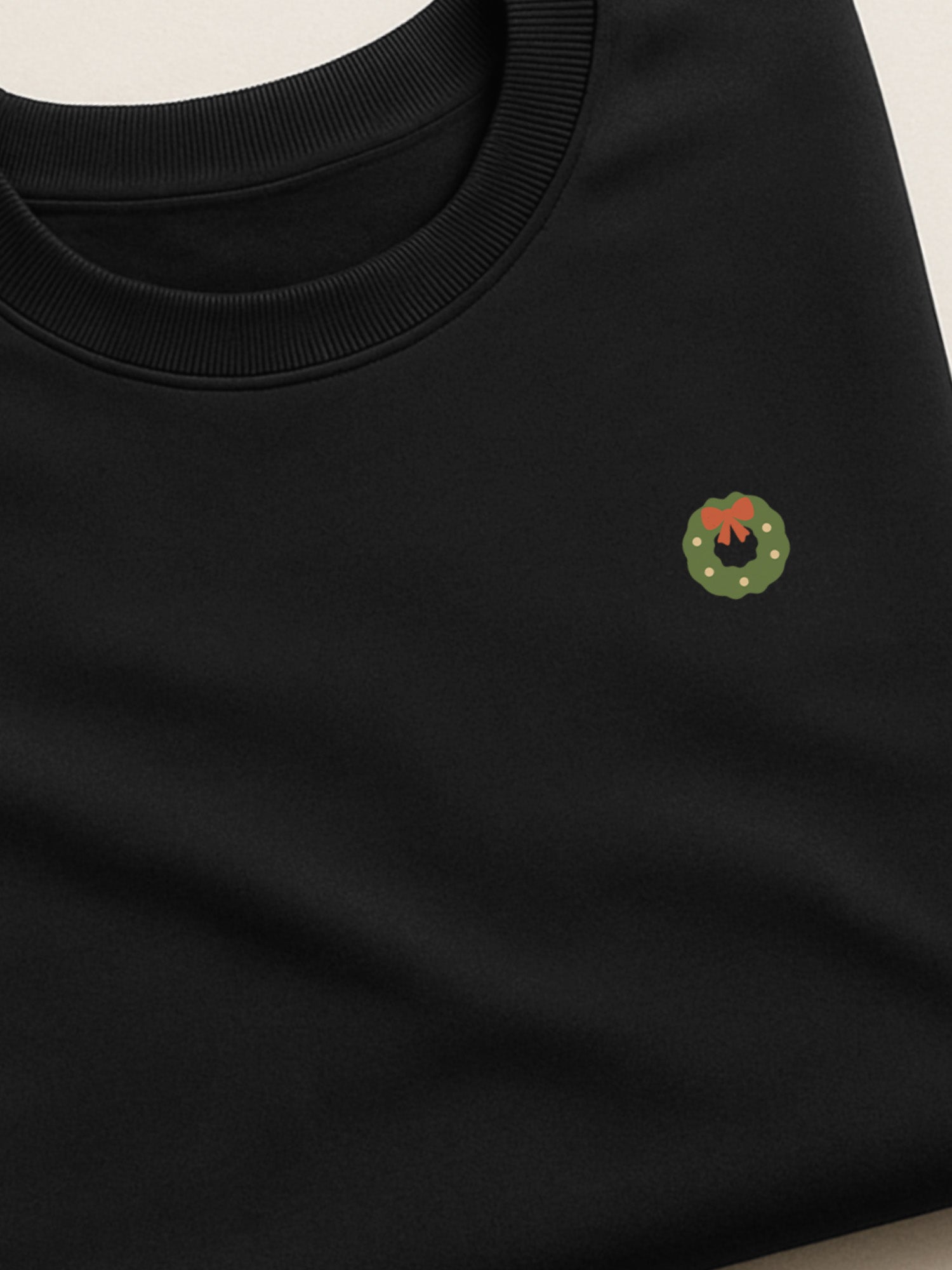 Christmas Minis - Wreath - Regular/Oversized Sweatshirt by inspire.inc