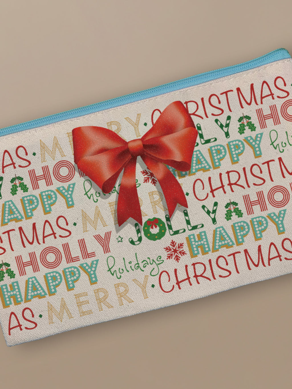 Christmas Wrapped - Zipper Pouch by inspire.inc