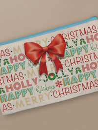 Christmas Wrapped - Zipper Pouch by inspire.inc