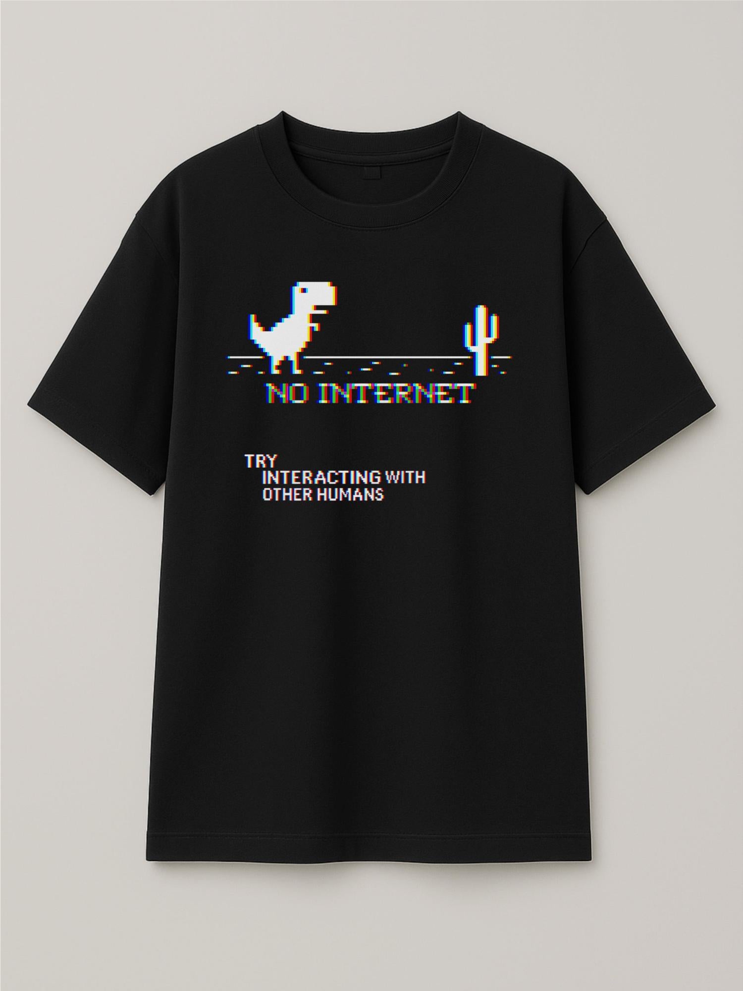 Chromatic Isolation - Regular/Oversized T-shirt Oversized Black by inspire.inc