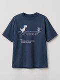 Chromatic Isolation - Regular/Oversized T-shirt Oversized Heather Blue by inspire.inc