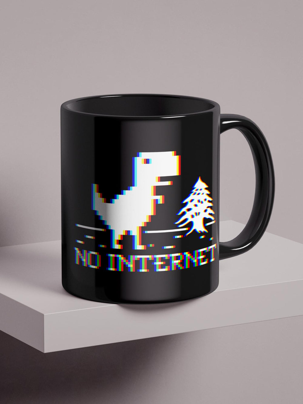 Chromatic Local Outage - Regular/Big Mug Regular - 325ml Black by inspire.inc