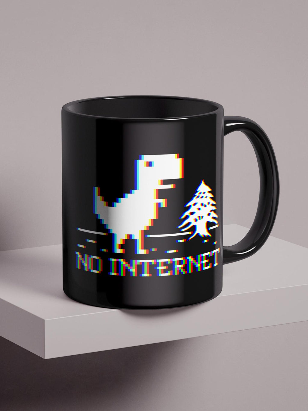 Chromatic Local Outage - Regular/Big Mug Regular - 325ml Black by inspire.inc