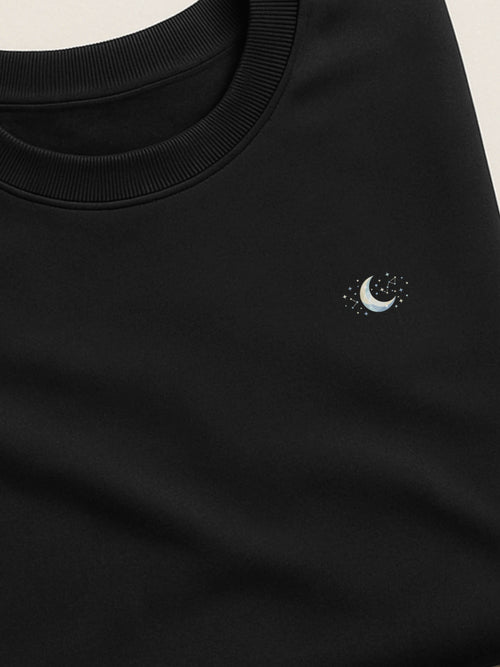 Circadian Minis - Moon and Stars - Regular/Oversized Sweatshirt by inspire.inc